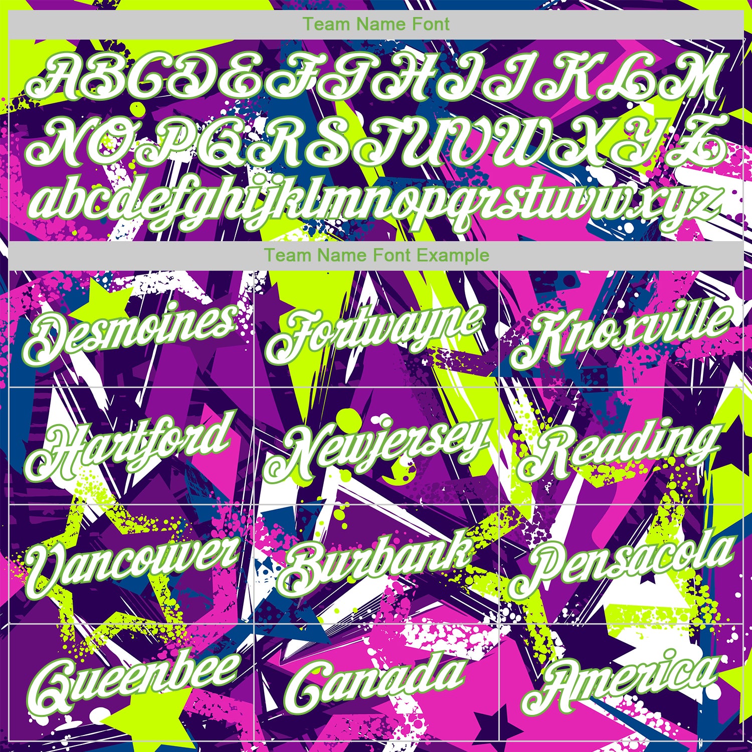 Custom Stitched Graffiti Pattern Neon Green-White 3D Sports Pullover Sweatshirt Hoodie