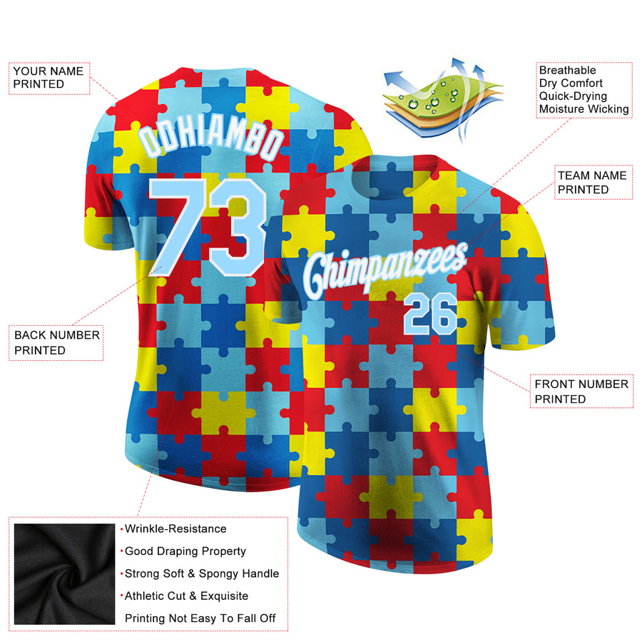 Kansas City Royals MLB Autism Awareness Hand Design Personalized