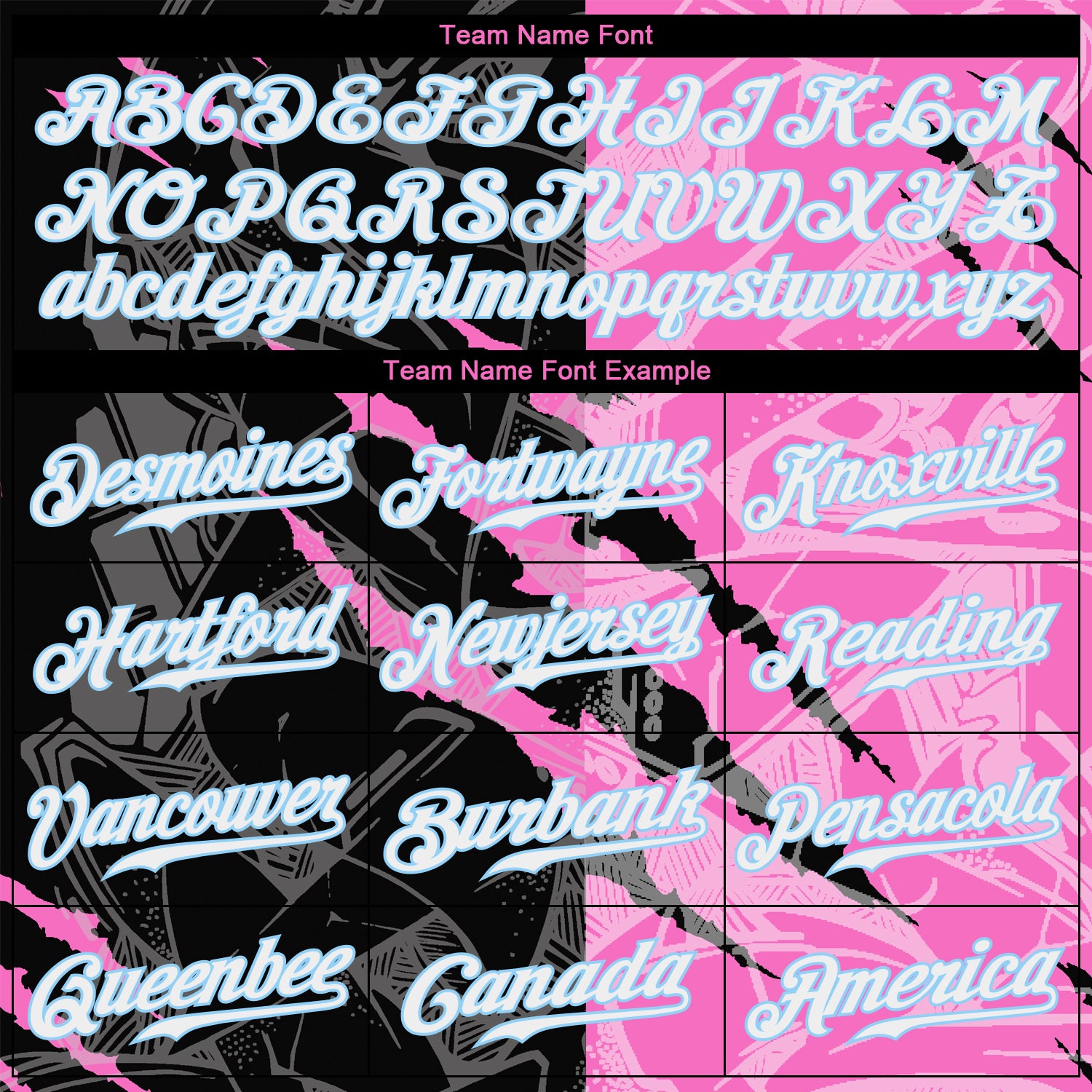 Custom Graffiti Pattern White-Light Blue 3D Authentic Baseball Jersey