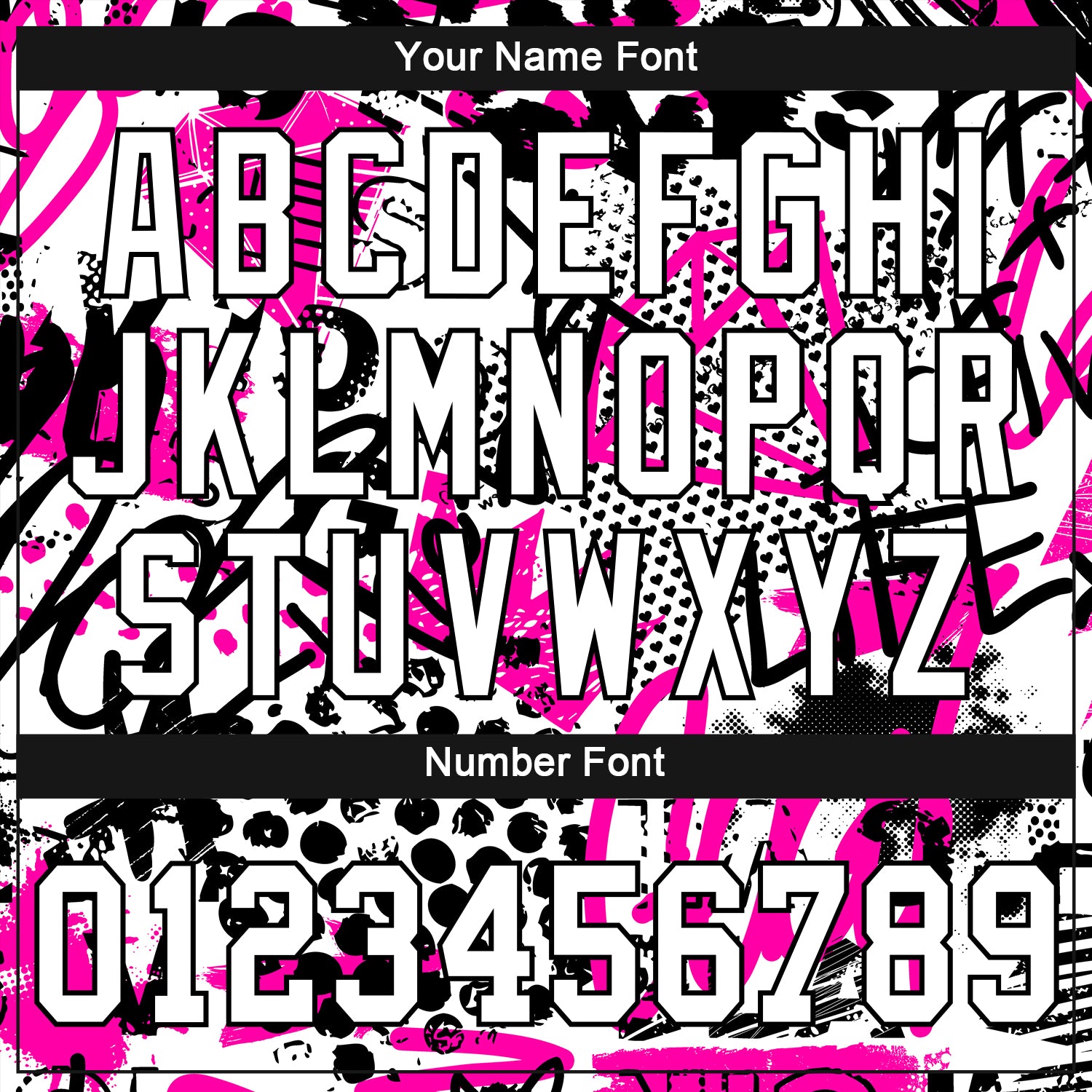 Custom Graffiti Pattern White-Black 3D Authentic Baseball Jersey