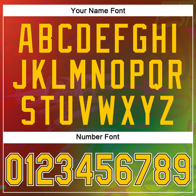 Custom Graffiti Pattern Gold-Black 3D Authentic Baseball Jersey