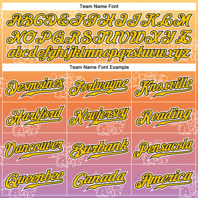 Custom Graffiti Pattern Gold-Black 3D Authentic Baseball Jersey