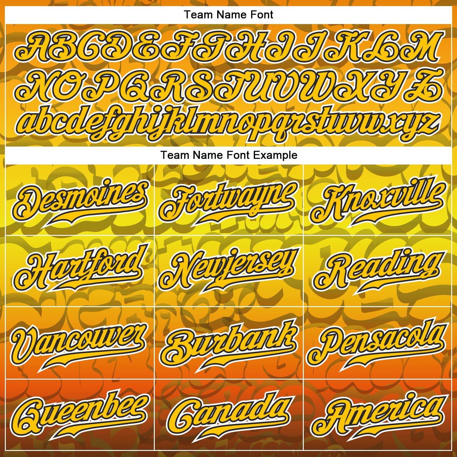 Custom Graffiti Pattern Gold-Black 3D Authentic Baseball Jersey