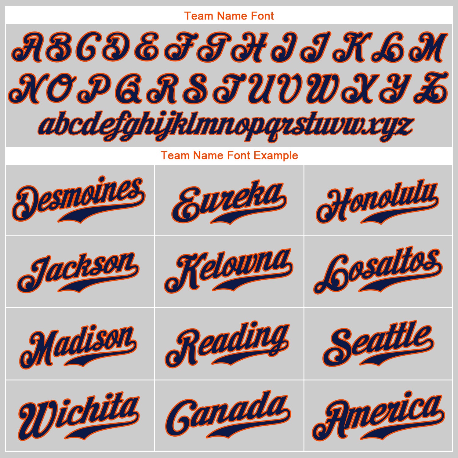 Custom Gray Navy-Orange Authentic Baseball Jersey