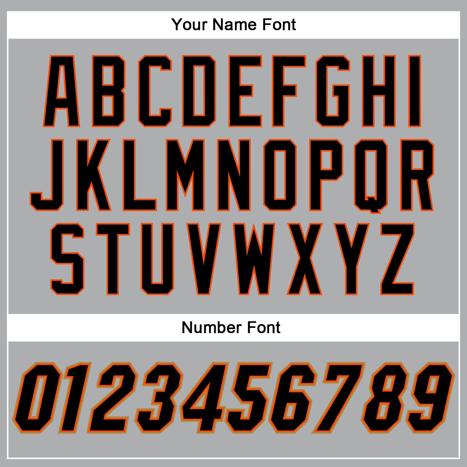 Custom Gray Black-Orange Authentic Baseball Jersey