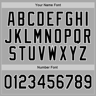 Custom Stitched Gray Black-White Sports Pullover Sweatshirt Hoodie