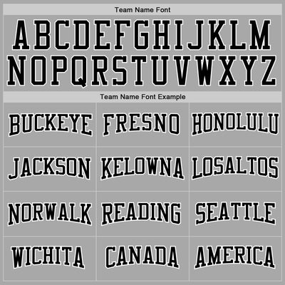 Custom Stitched Gray Black-White Sports Pullover Sweatshirt Hoodie