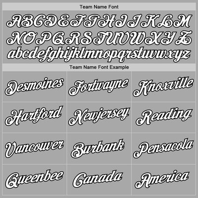 Custom Stitched Gray White-Black Sports Pullover Sweatshirt Hoodie