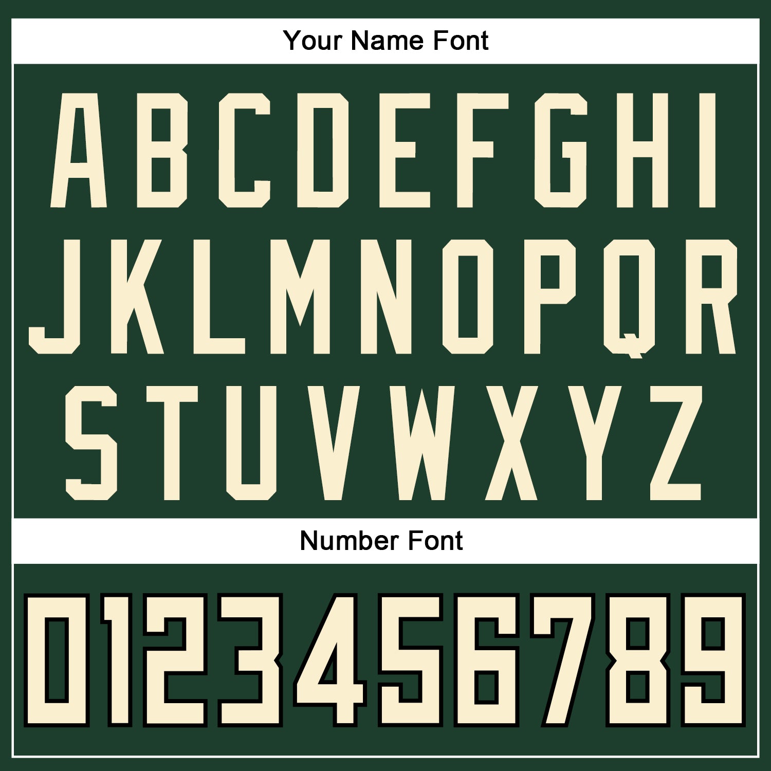 Custom Green Cream-Black Authentic Baseball Jersey