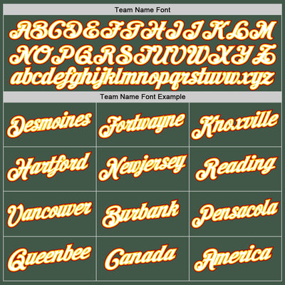 Custom Stitched Green White-Red Sports Pullover Sweatshirt Hoodie