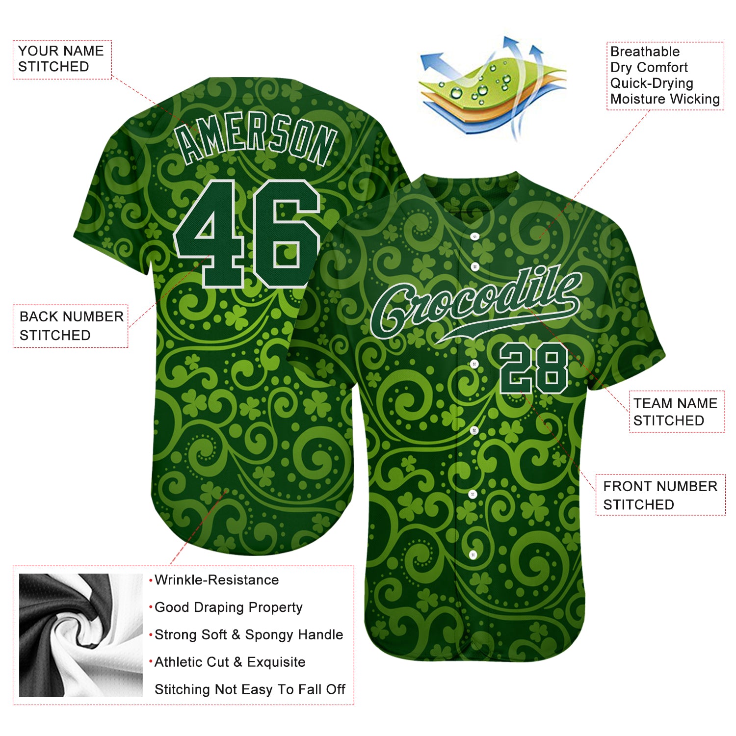 St Patrick's Day Outfits | Custom Festival Apparel | Green Shirts ...