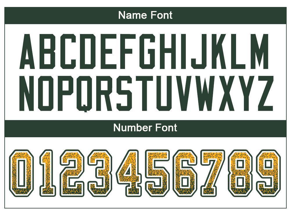 Custom Gold Green-White Drift Fashion Football Jersey
