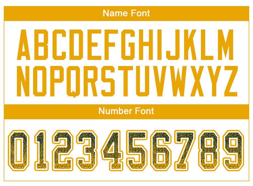 Custom Green Gold-White Drift Fashion Football Jersey