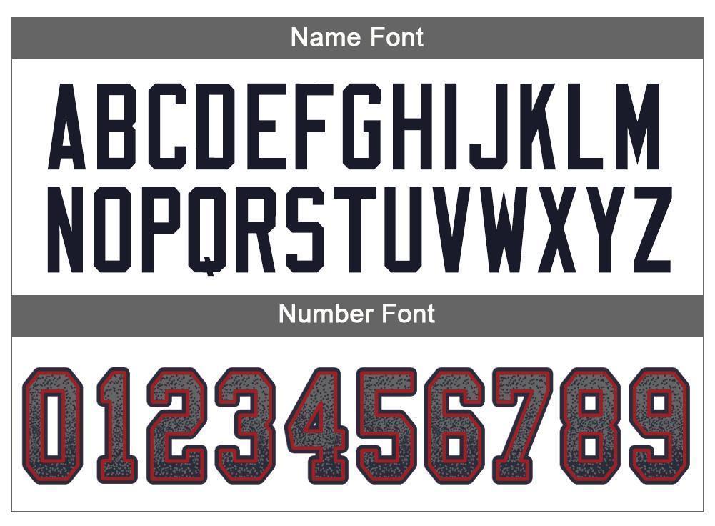 Custom Gray Navy-Red Drift Fashion Football Jersey