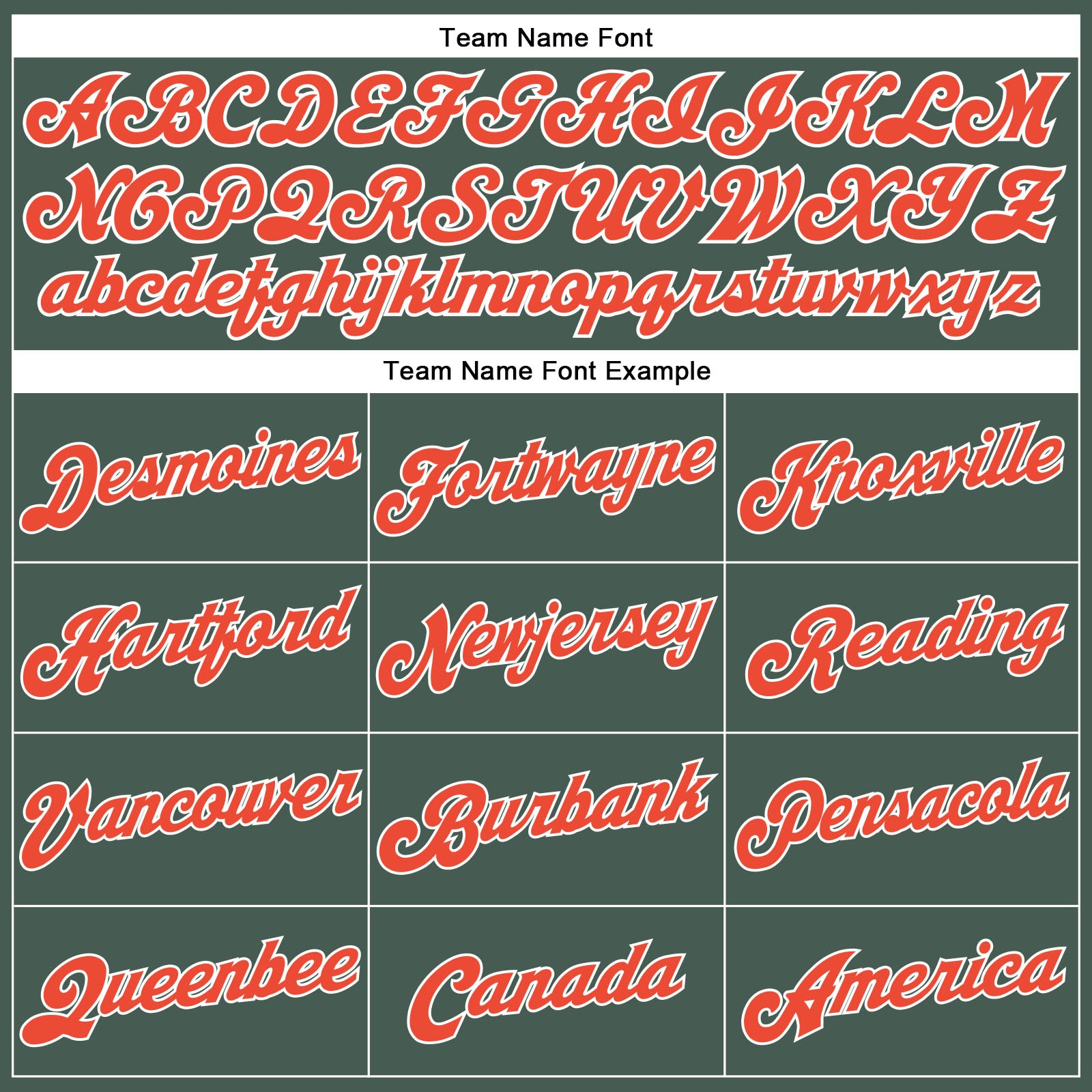 Custom Hunter Green White Pinstripe Orange-White Authentic Basketball Jersey