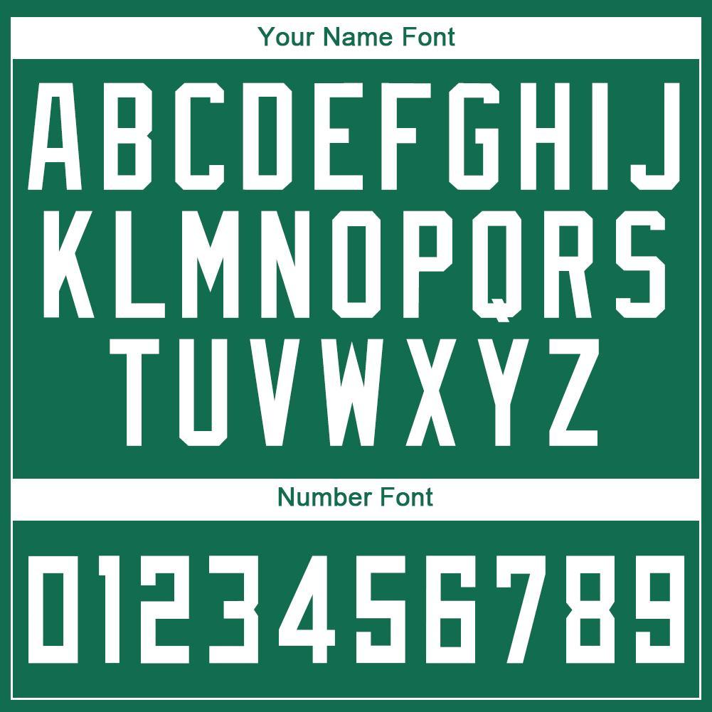 Custom Kelly Green White Round Neck Suit Basketball Jersey