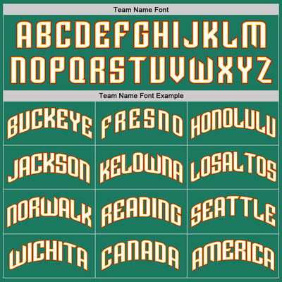 Custom Kelly Green White-Gold Authentic Throwback Basketball Jersey