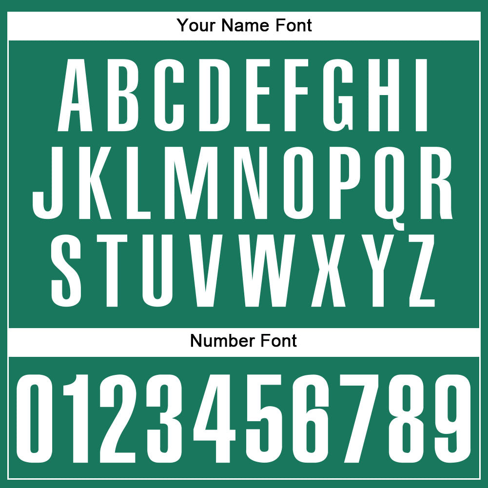 Custom Kelly Green White Authentic Baseball Jersey