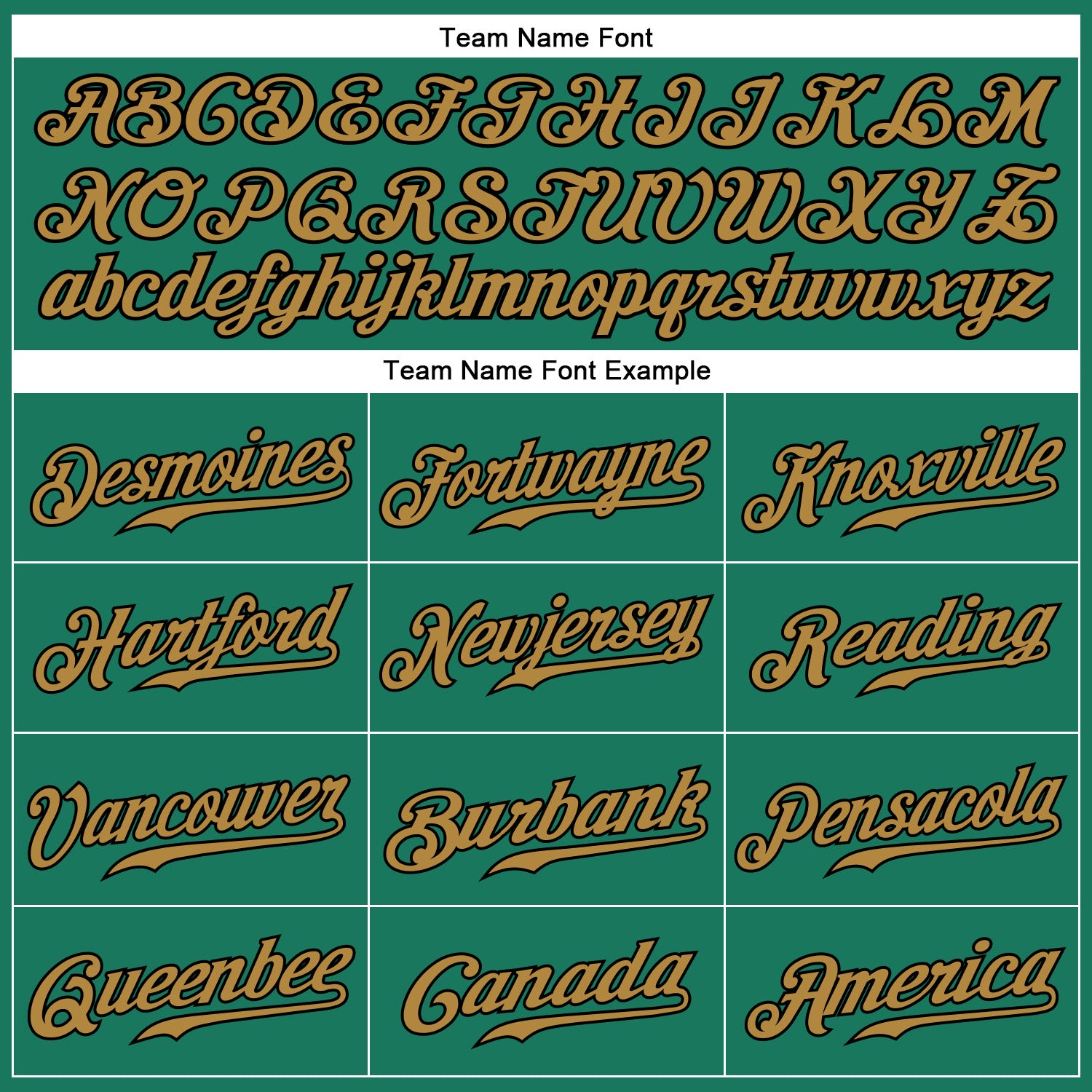 Custom Kelly Green White Pinstripe Old Gold-Black Authentic Baseball Jersey