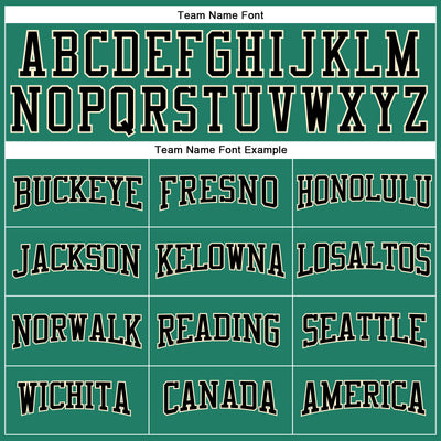 Custom Kelly Green Black-Cream Authentic Throwback Basketball Jersey