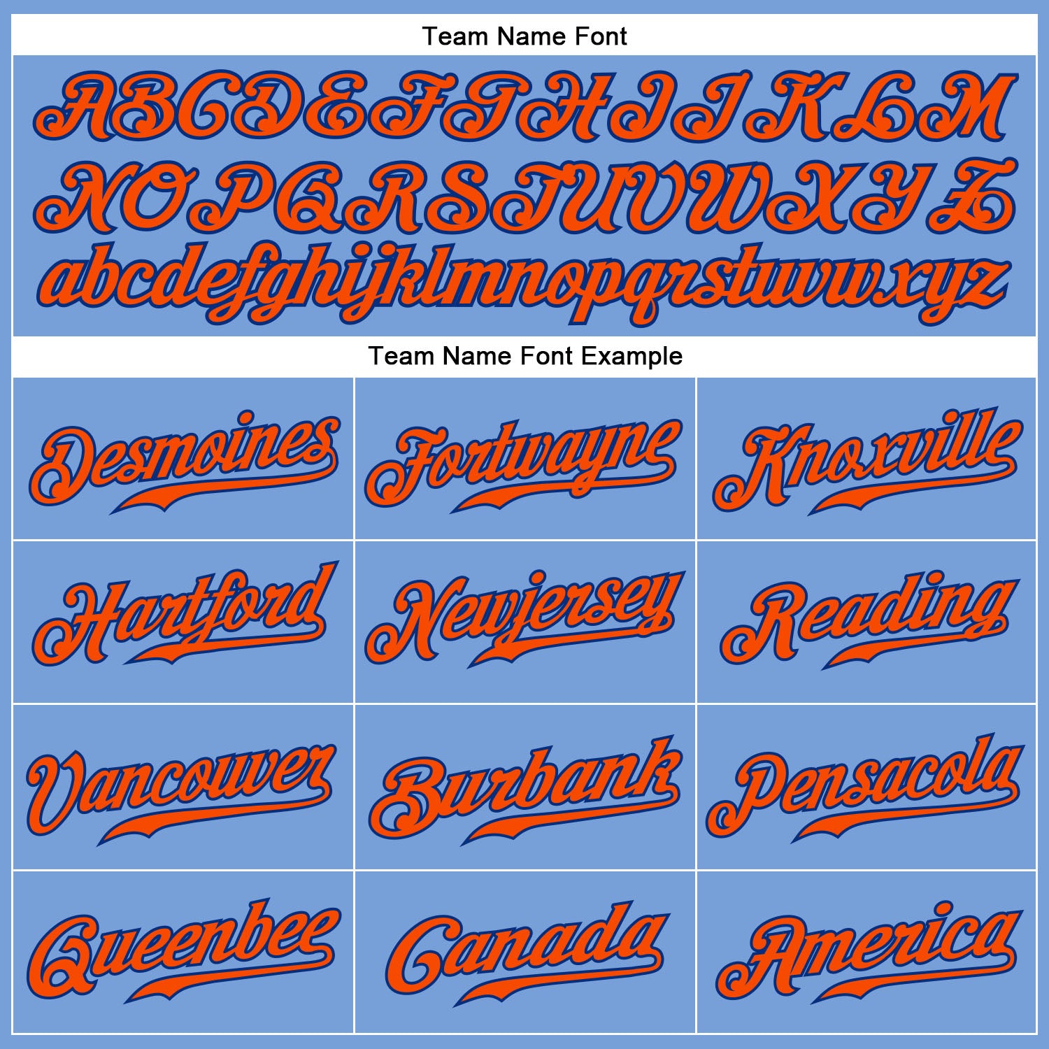 Custom Light Blue Orange-Royal Authentic Baseball Jersey