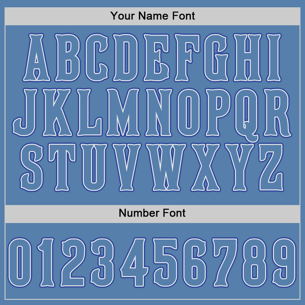 Custom Light Blue Light Blue-Royal Authentic Baseball Jersey