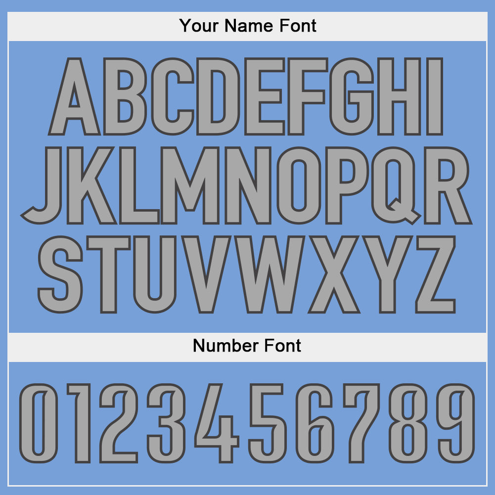 Custom Stitched Light Blue Gray-Navy Sports Pullover Sweatshirt Hoodie