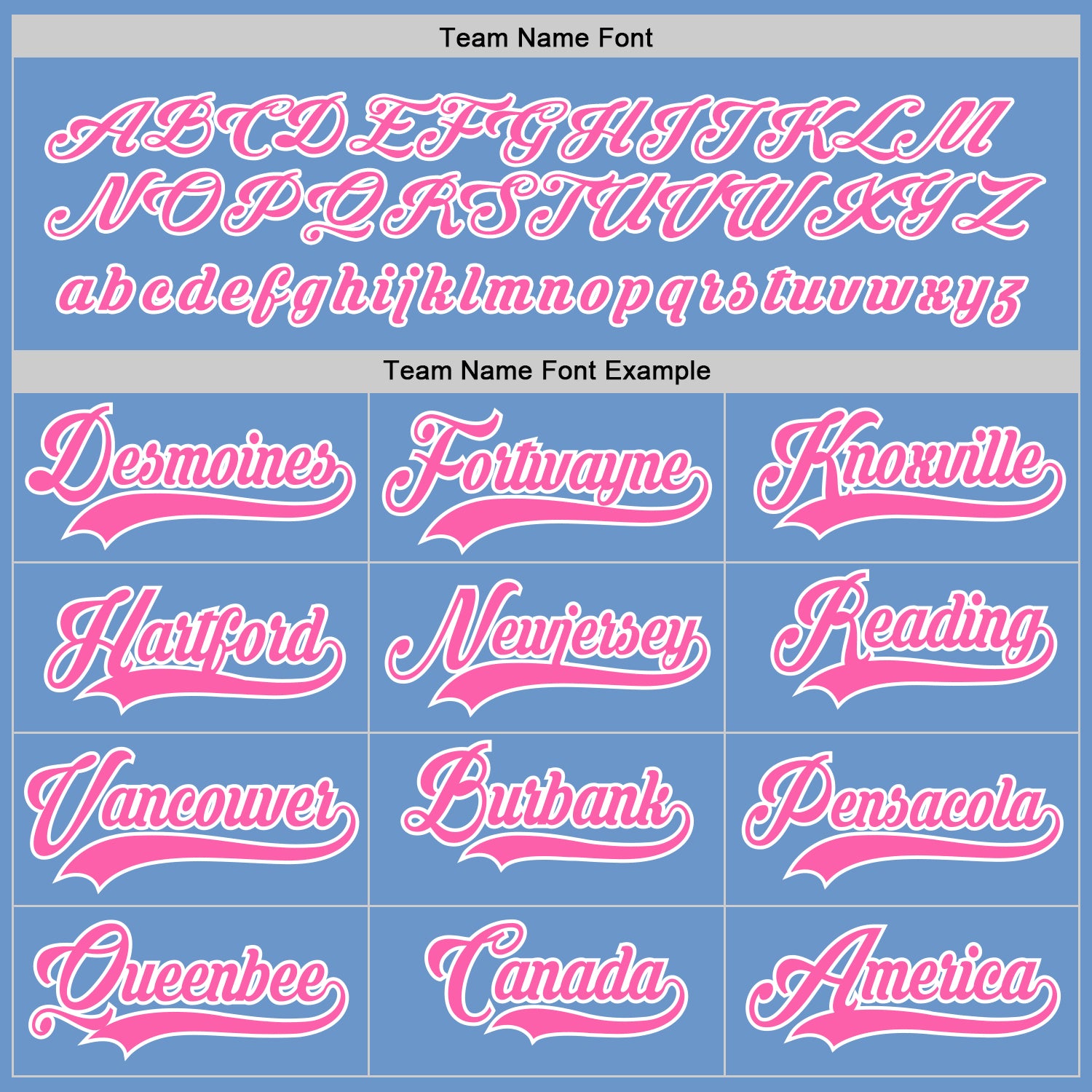 Custom Light Blue Pink-White Hockey Jersey