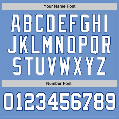 Custom Light Blue White-Royal Authentic Baseball Jersey