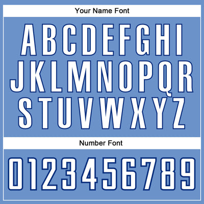 Custom Light Blue White-Royal Authentic Baseball Jersey