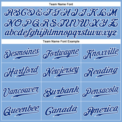 Custom Light Blue Royal-Gold Authentic Baseball Jersey