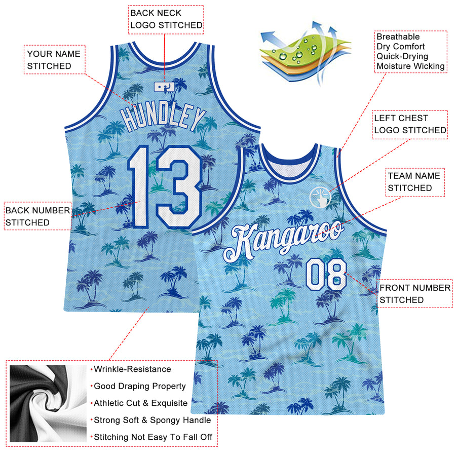 2020 Sublimation Custom Latest Basketball Jersey Blue Pattern Quick-Drying  Vest Training Match Jersey Basketball Suit