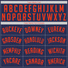 Custom Navy Orange-Blue Authentic Throwback Rib-Knit Baseball Jersey Shirt