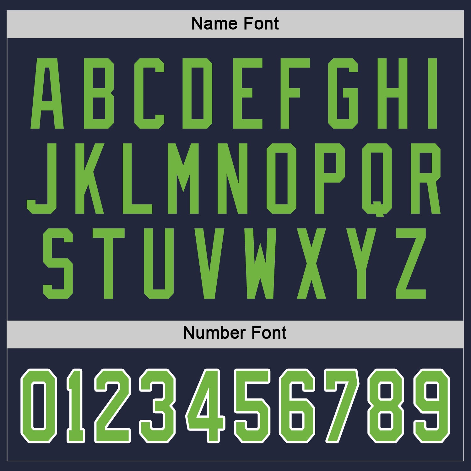 Custom Navy Neon Green-White Hockey Jersey