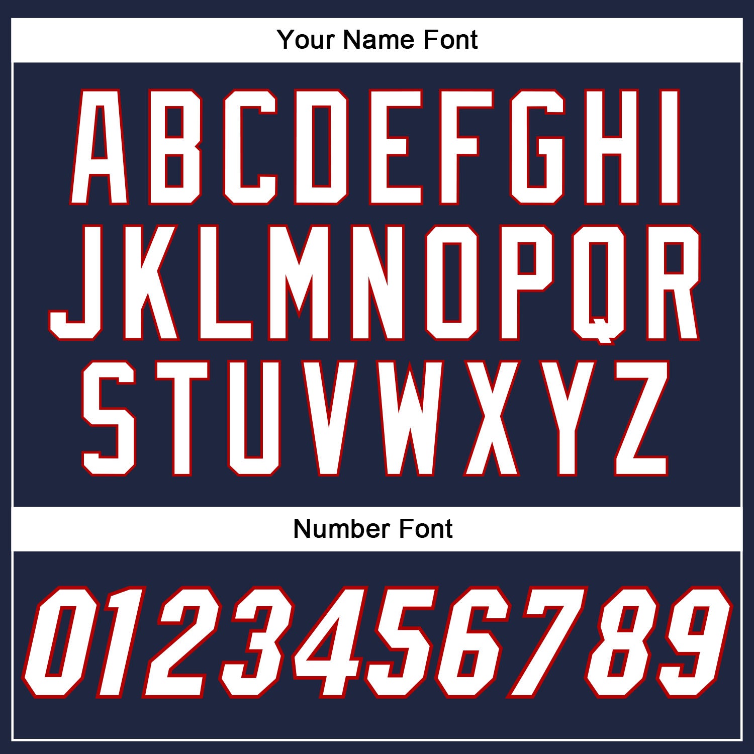 Custom Navy White-Red Authentic Baseball Jersey