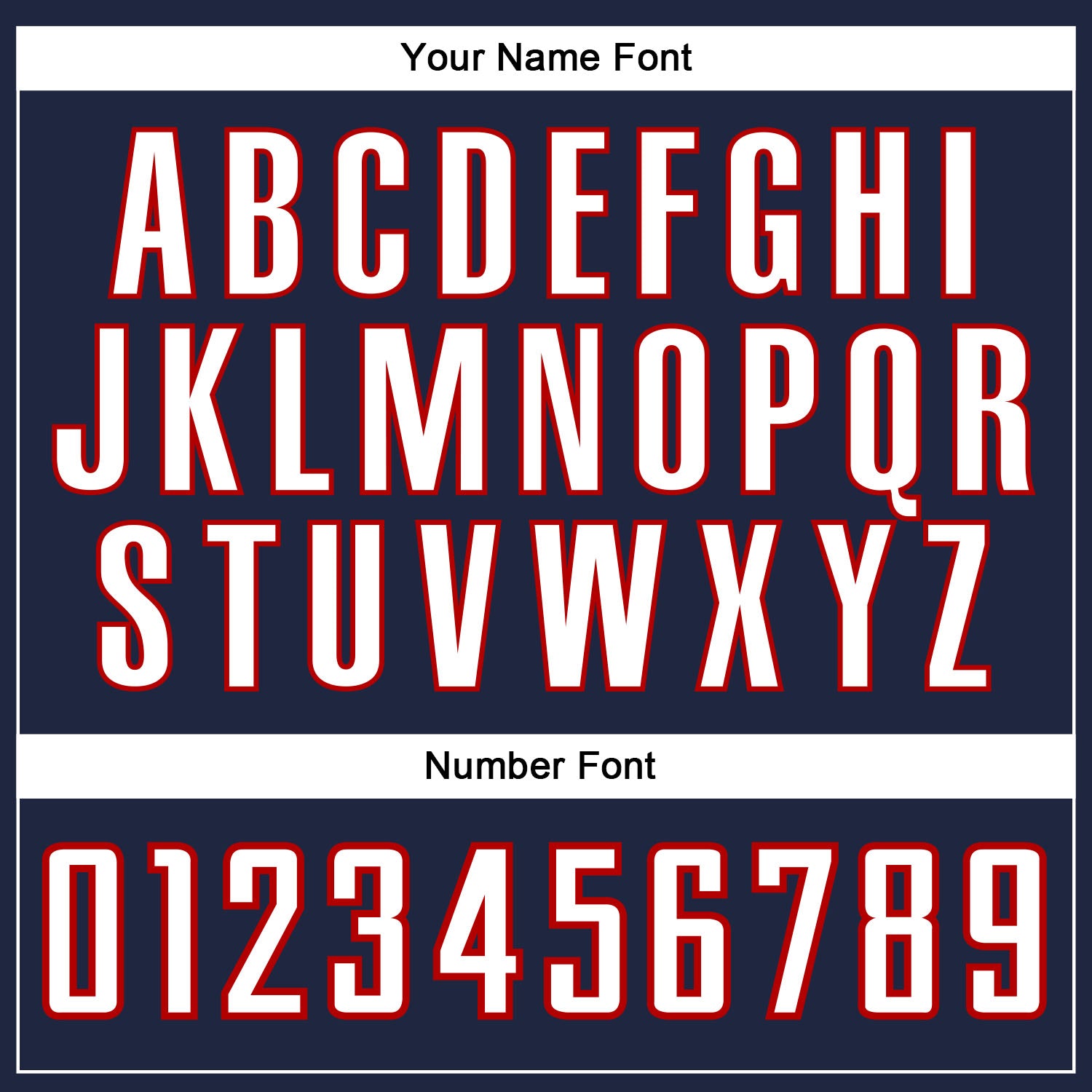 Custom Navy White-Red Authentic Baseball Jersey