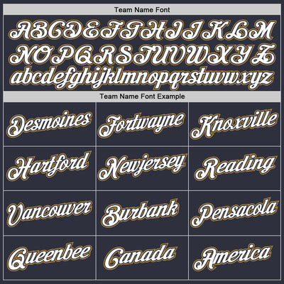 Custom Stitched Navy White-Old Gold Sports Pullover Sweatshirt Hoodie