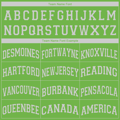 Custom Neon Green White V-Neck Basketball Jersey