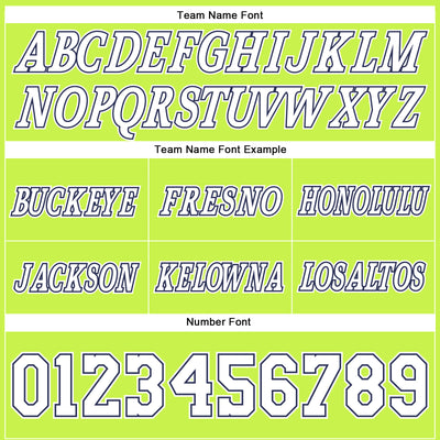 Custom Neon Green White-Navy Authentic Throwback Basketball Shorts