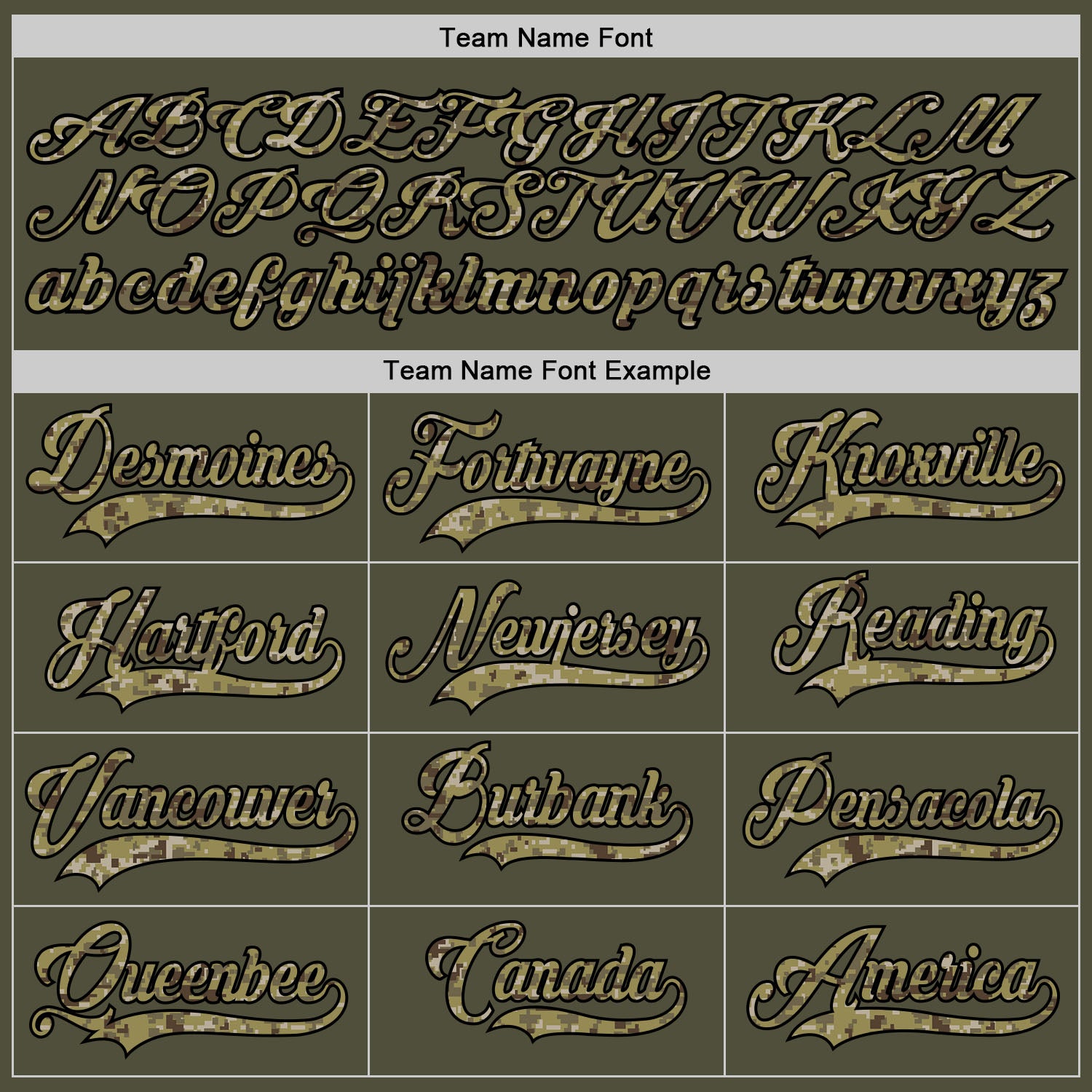 Custom Olive Camo-Black Authentic Salute To Service Baseball Jersey