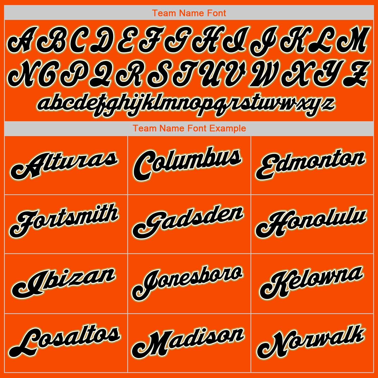 Custom Orange Black-Cream Authentic Baseball Jersey