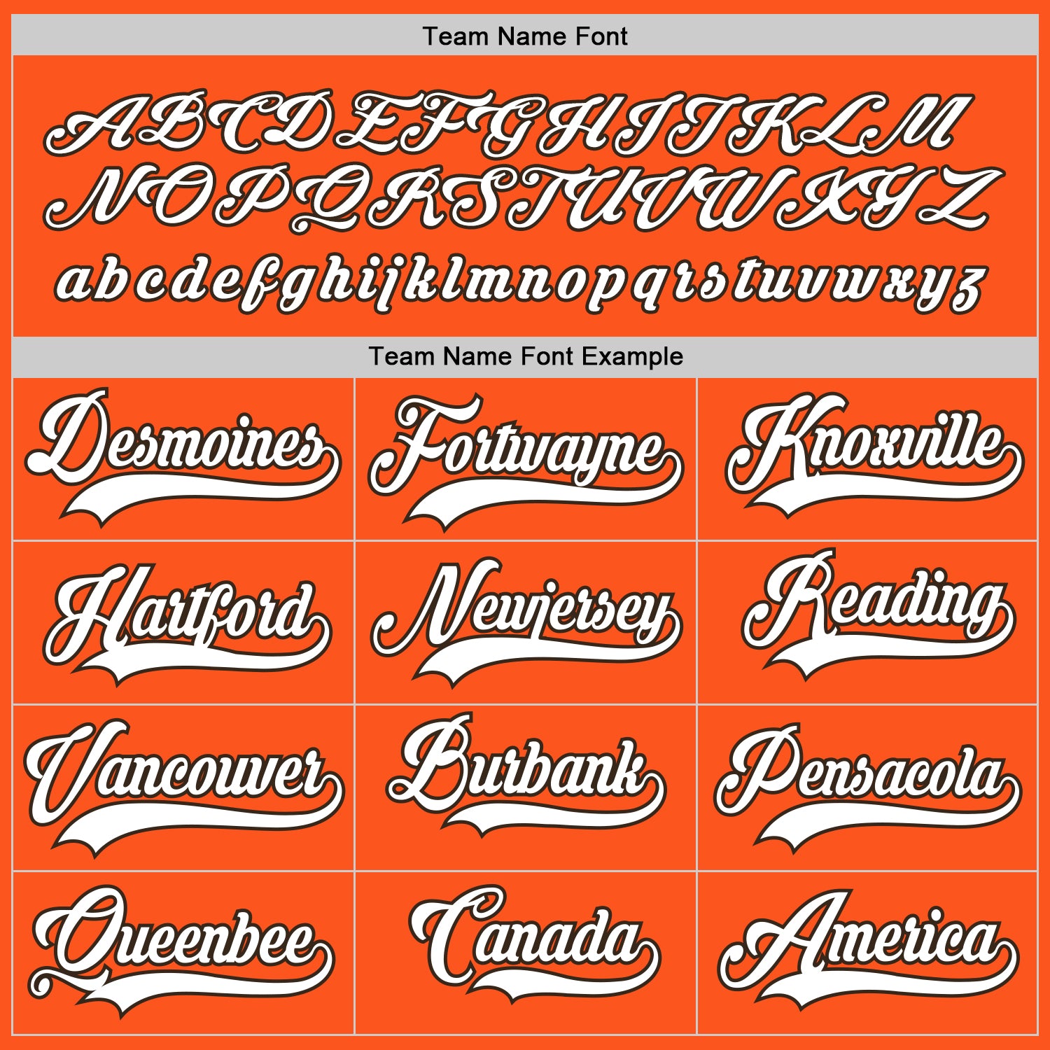 Custom Orange White-Brown Hockey Jersey