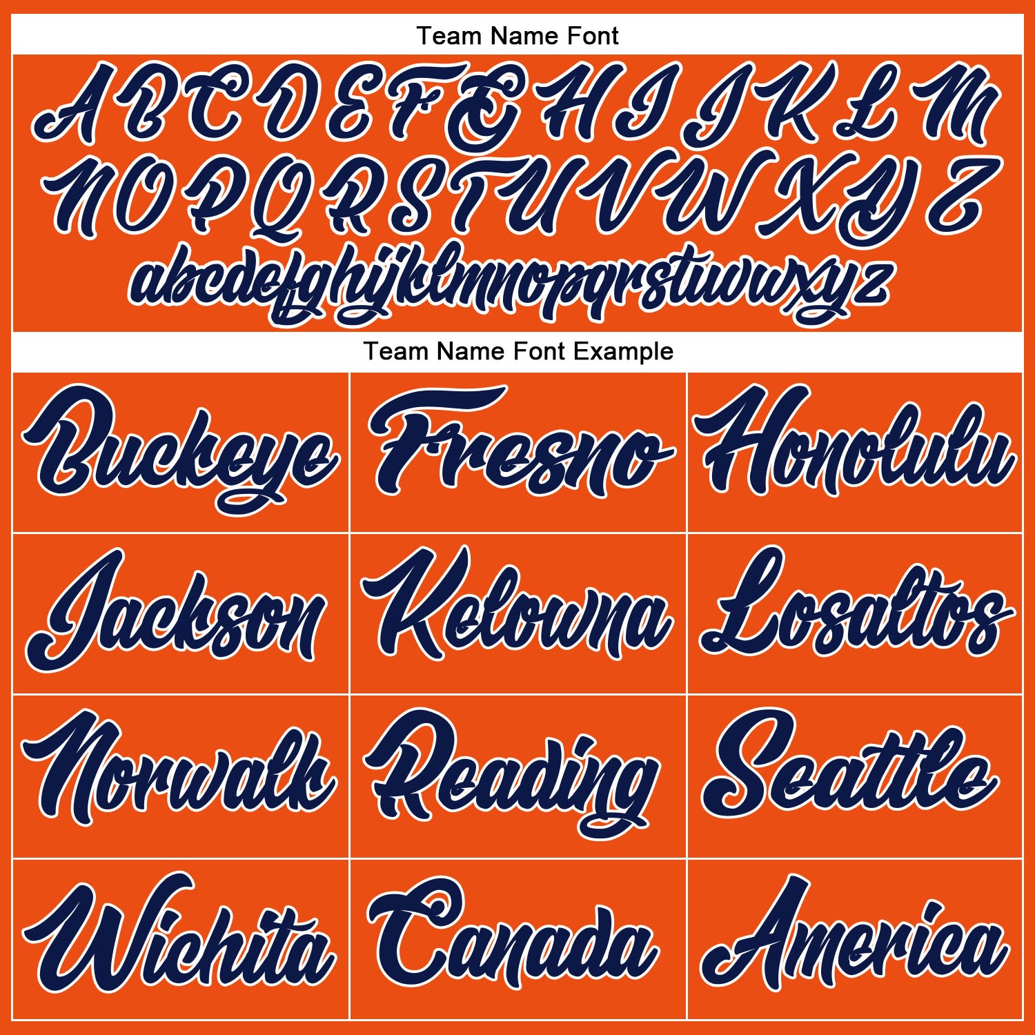 Custom Orange Navy-White Authentic Baseball Jersey