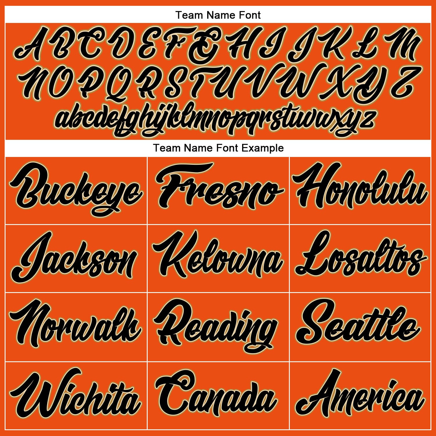 Custom Orange Black-Old Gold Authentic Baseball Jersey