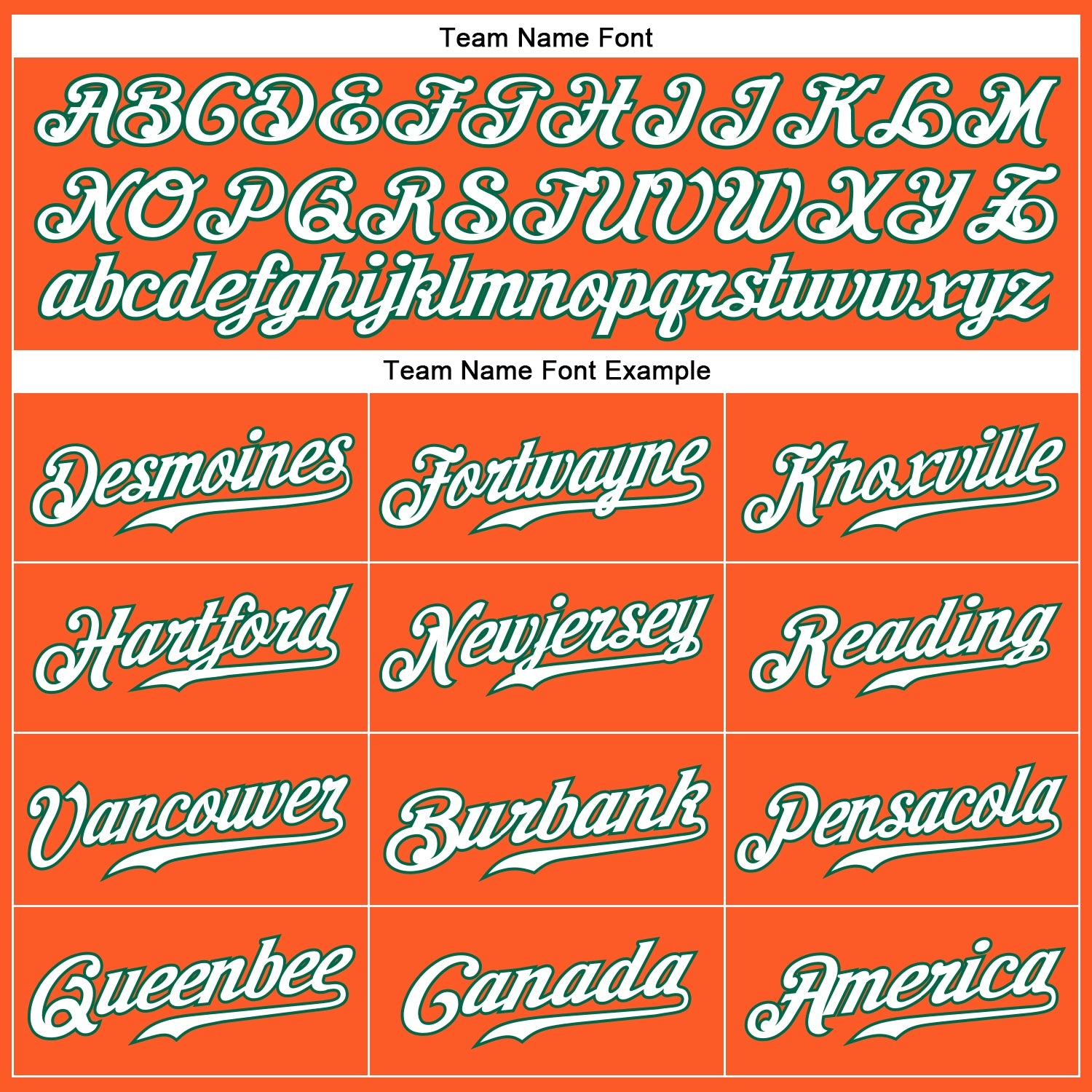 Custom Orange White-Kelly Green Authentic Baseball Jersey