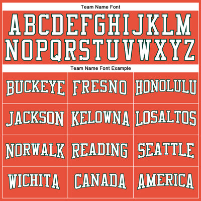 Custom Orange White-Green Authentic Throwback Basketball Jersey