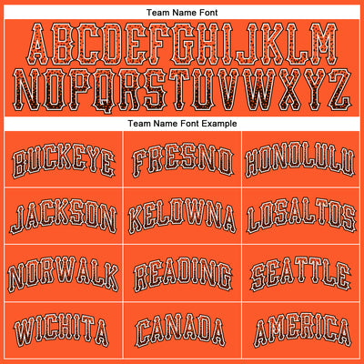 Custom Orange Brown-White Authentic Drift Fashion Baseball Jersey