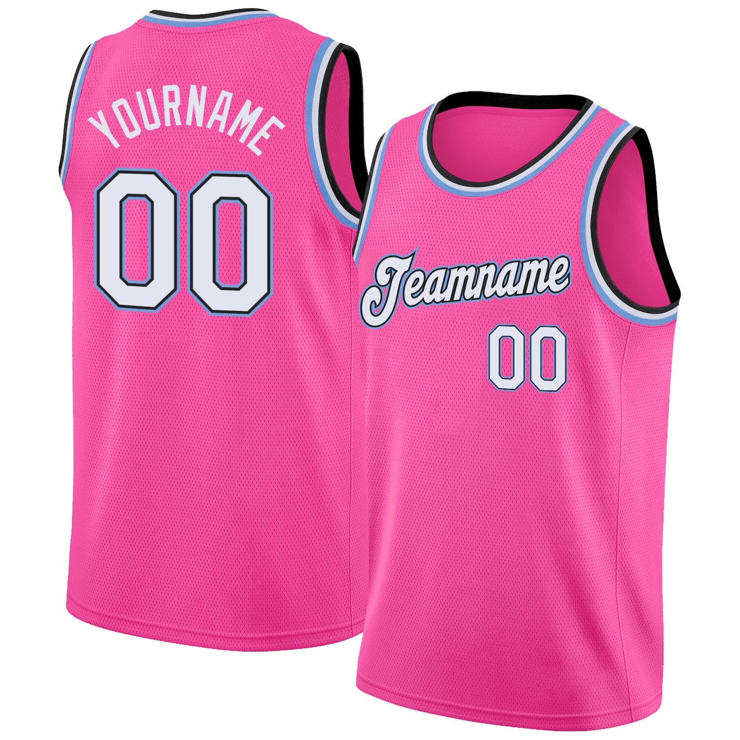 light pink jersey design