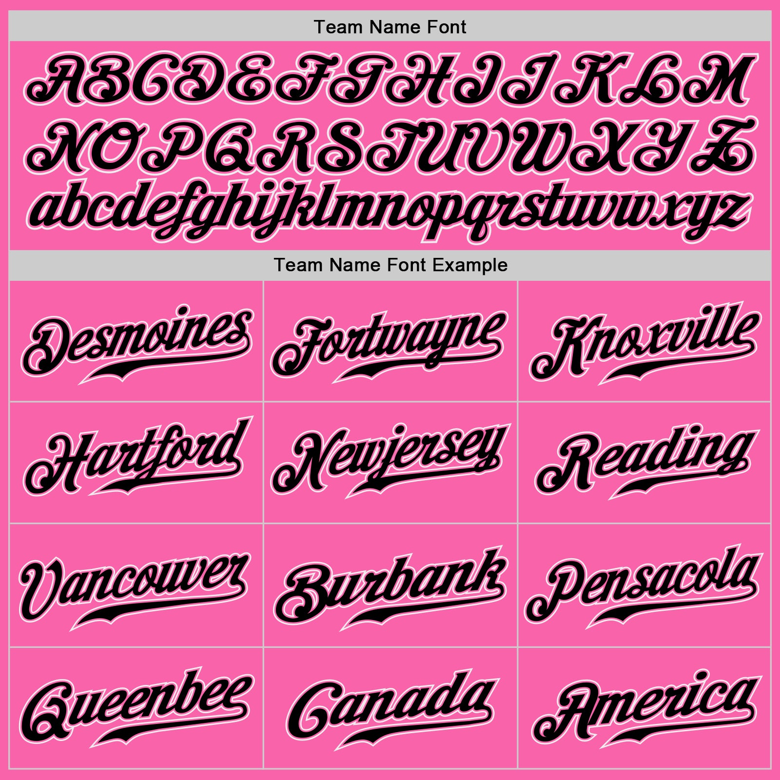 Custom Pink Black-White Authentic Baseball Jersey