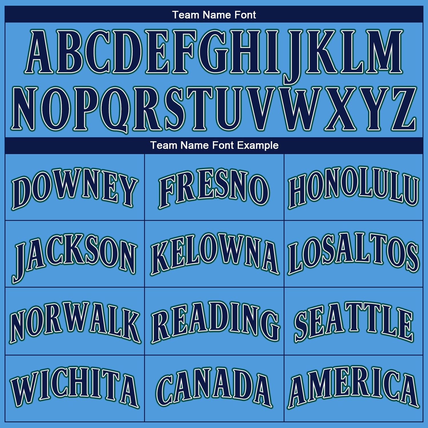 Custom Powder Blue Navy-Teal Authentic Baseball Jersey